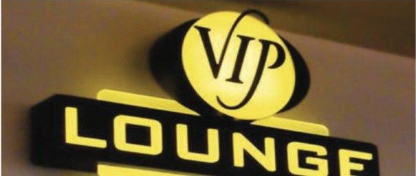 VIP Lounge 3D sign