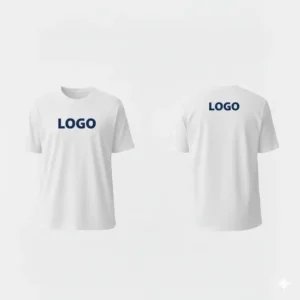 white round neck t shirt