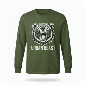 cotton colored round neck full sleeve t shirt