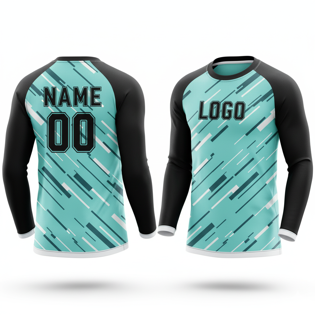 coloured round neck full sleeve jersey