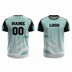 colored round neck jersey