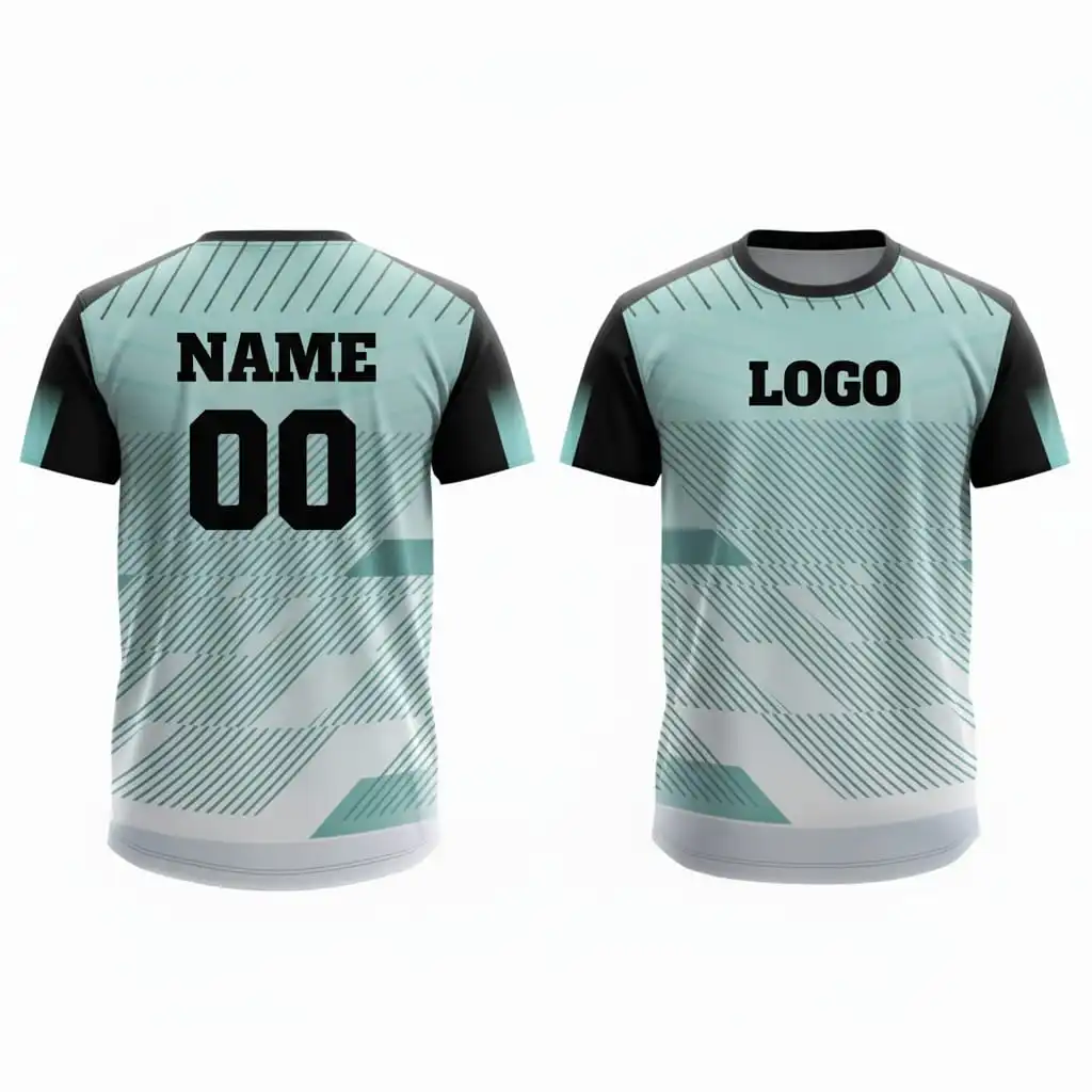 colored round neck jersey