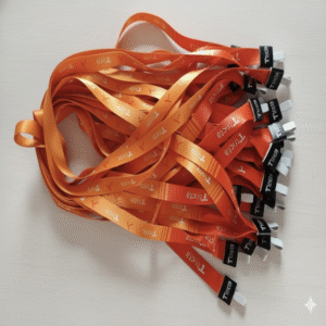 logo branding lanyard (minimum order : 16 pieces)